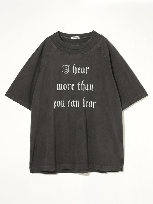 I Hear T-Shirt in Charcoal