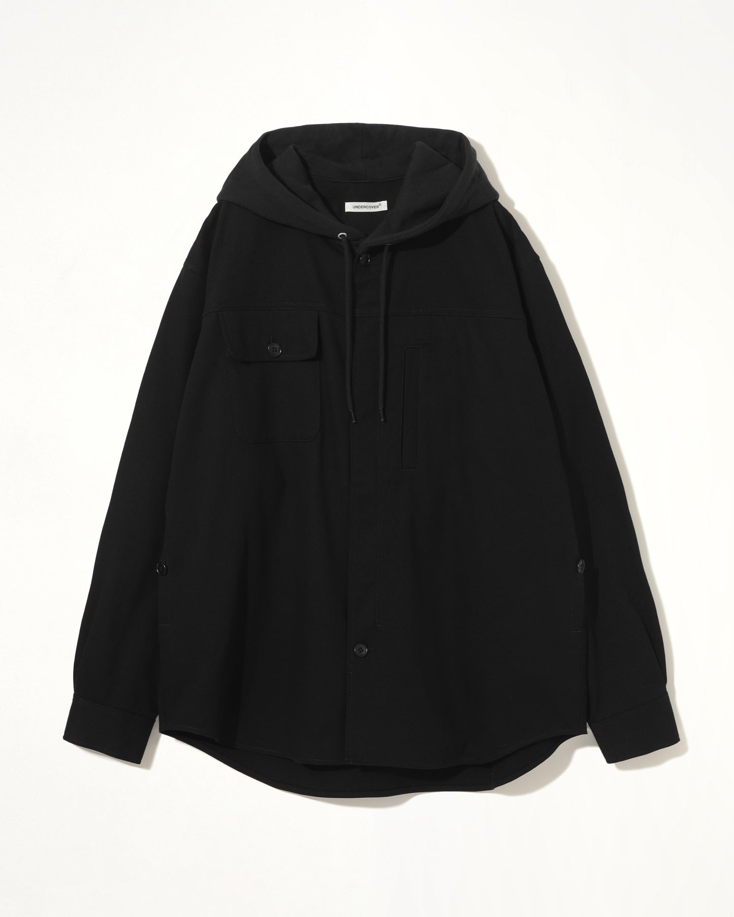 Hooded Blouse in Black