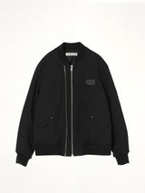 Double Zip Blouson in Black