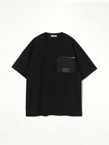 Zipped Pocket T-Shirt in Black
