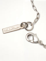 Razor Necklace in Silver