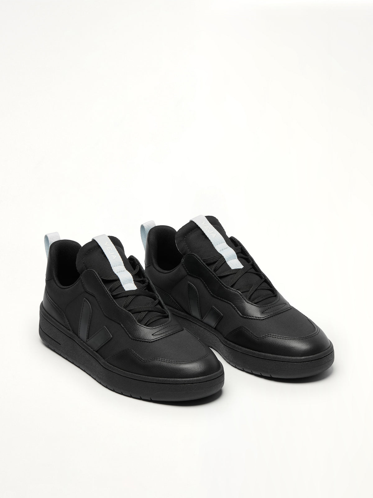 Veja x CFCL V-90 in Black Front View | VEJA