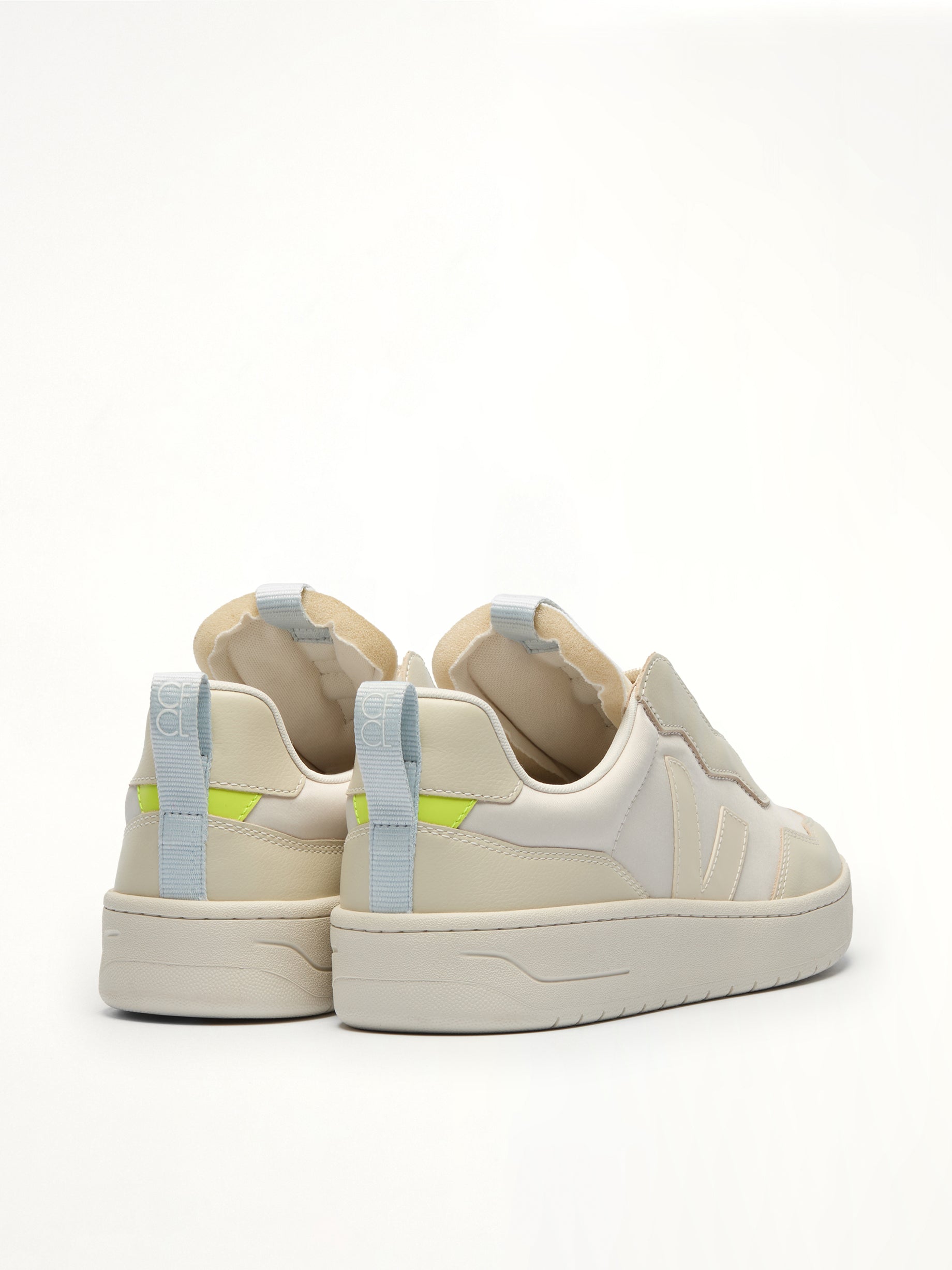 Veja x CFCL V-90 in Natural Back View | VEJA