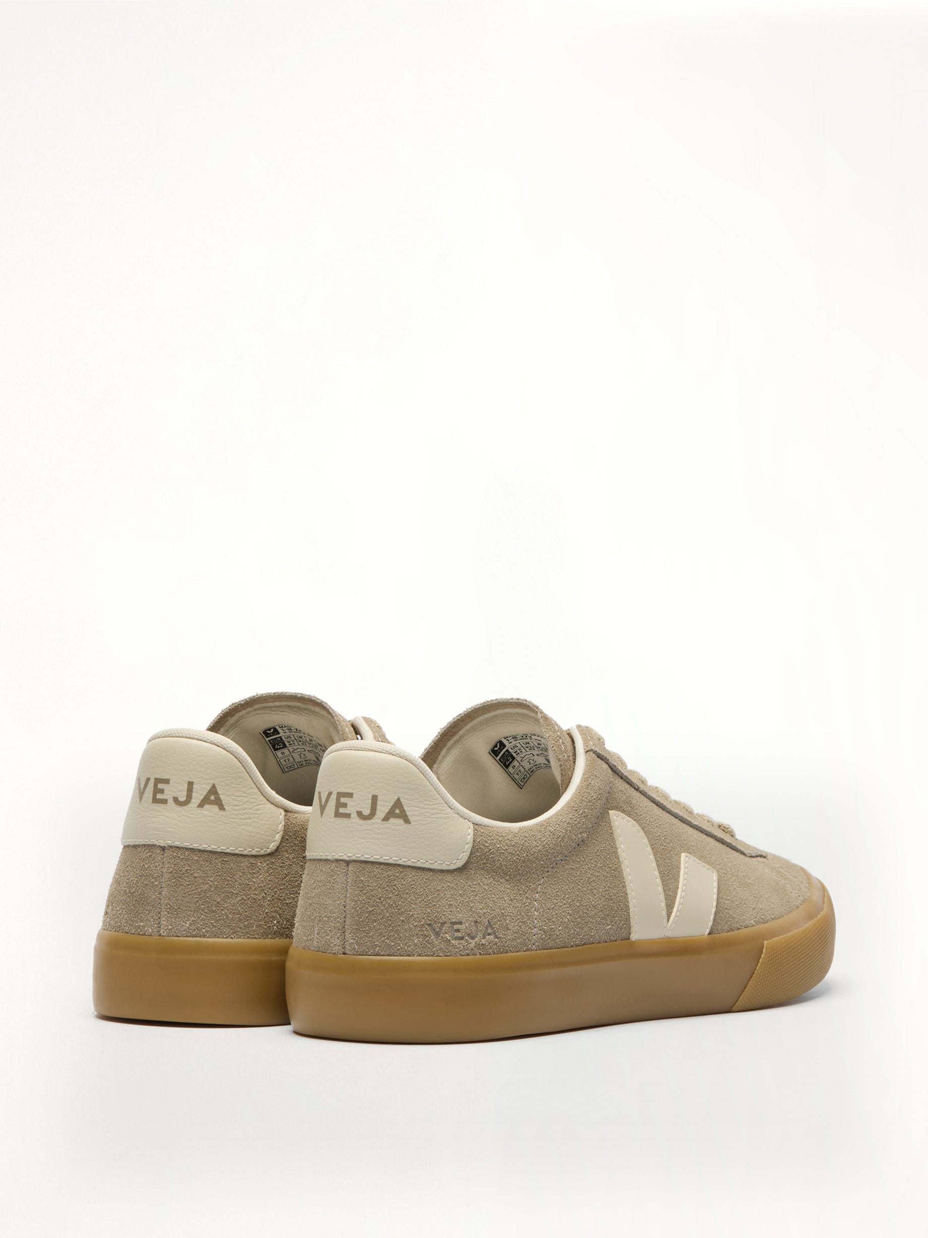 Campo Suede Sneaker in Taupe/Natural