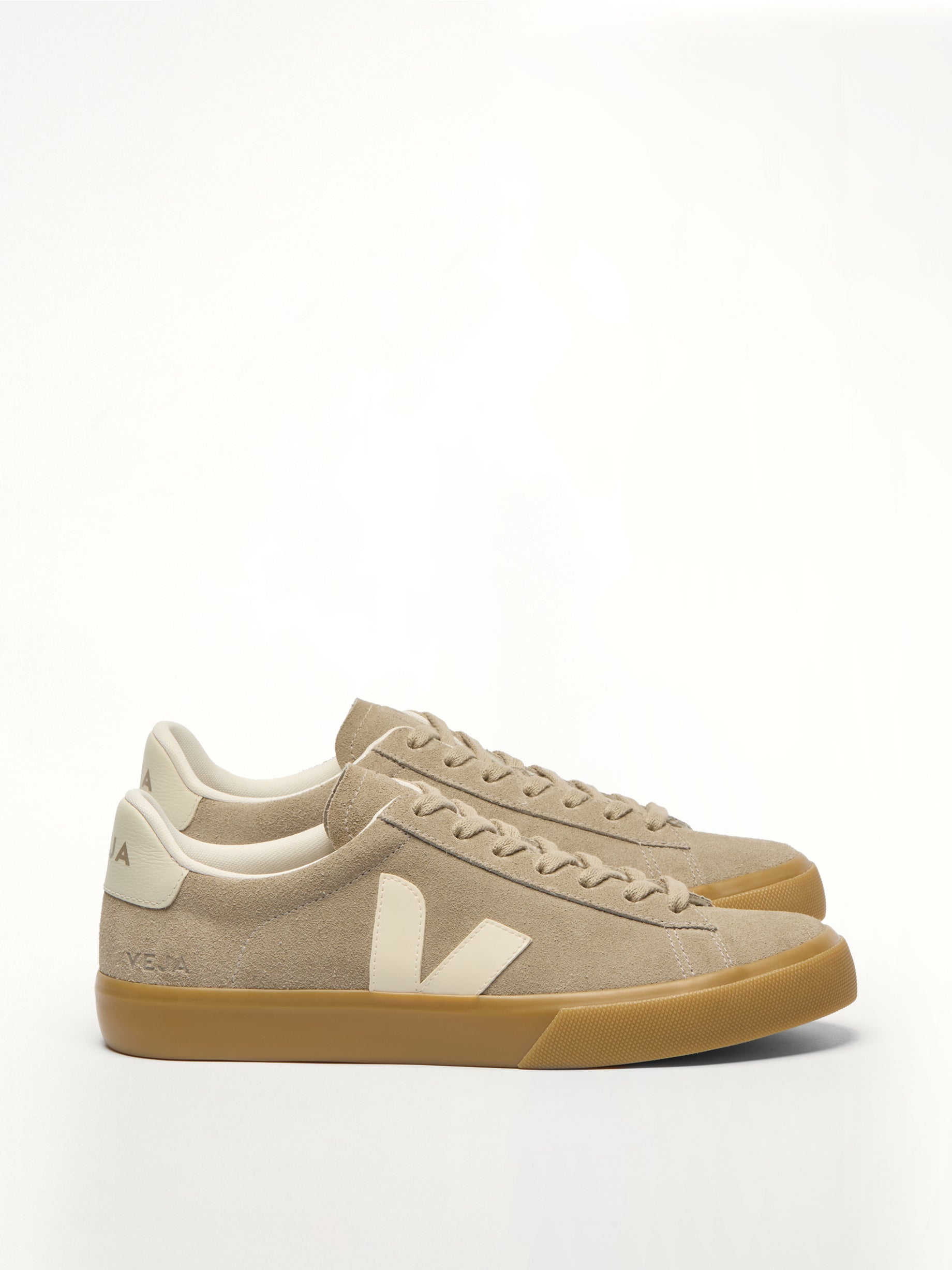 Campo Suede Sneaker in Taupe/Natural