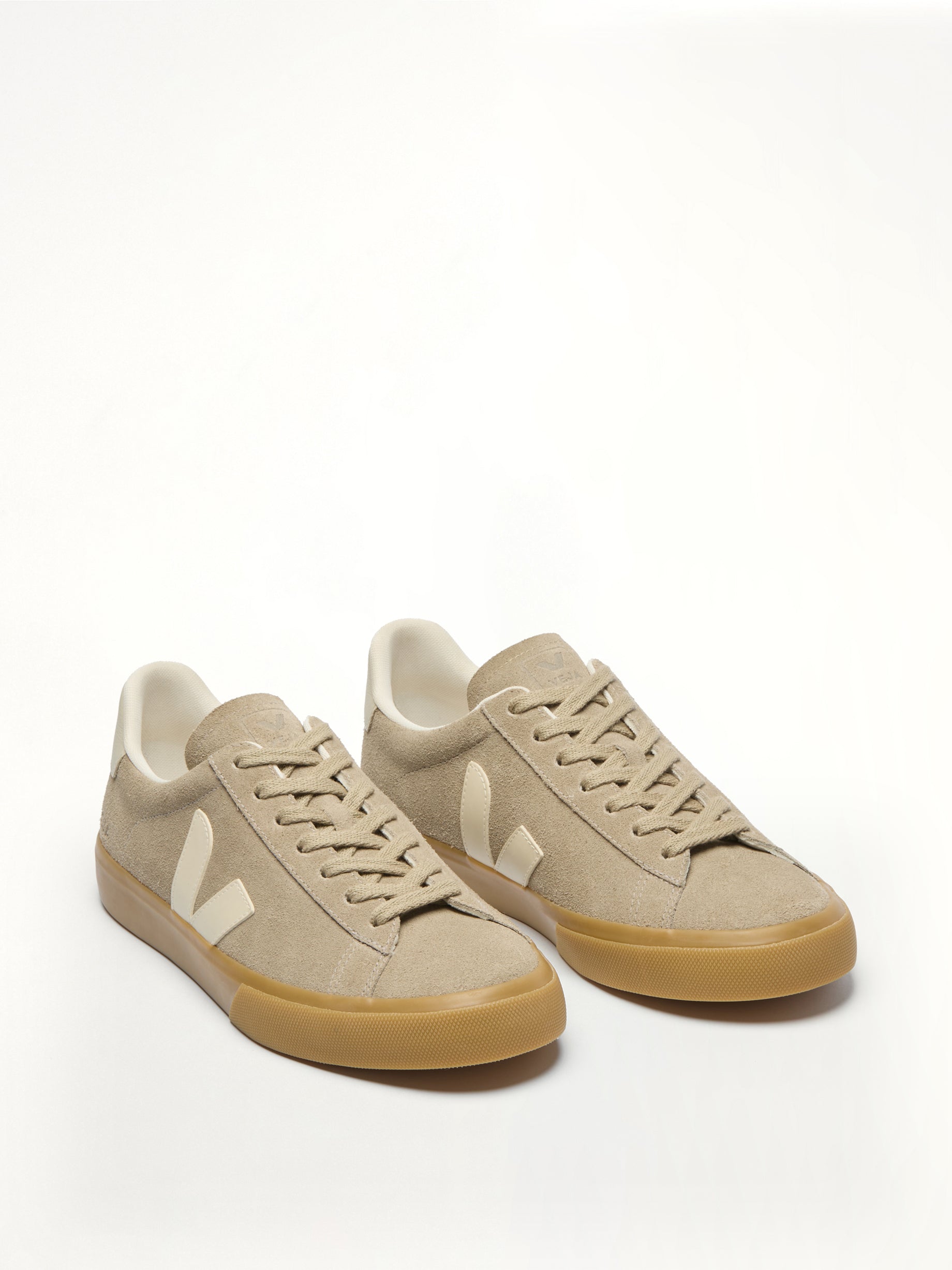 Campo Suede Sneaker in Taupe/Natural