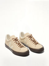 Campo Leather Sneaker in White/Cognac