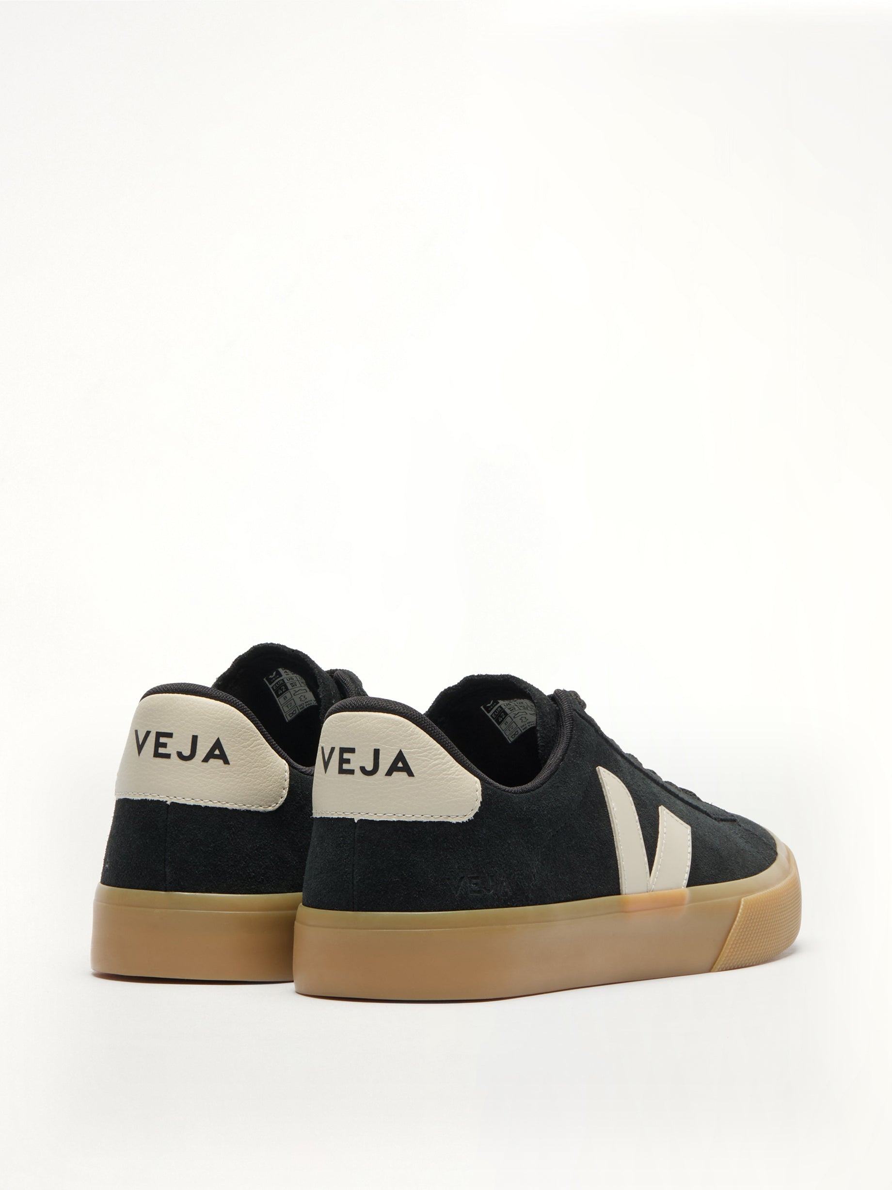 Campo Suede Sneaker in Black/Natural