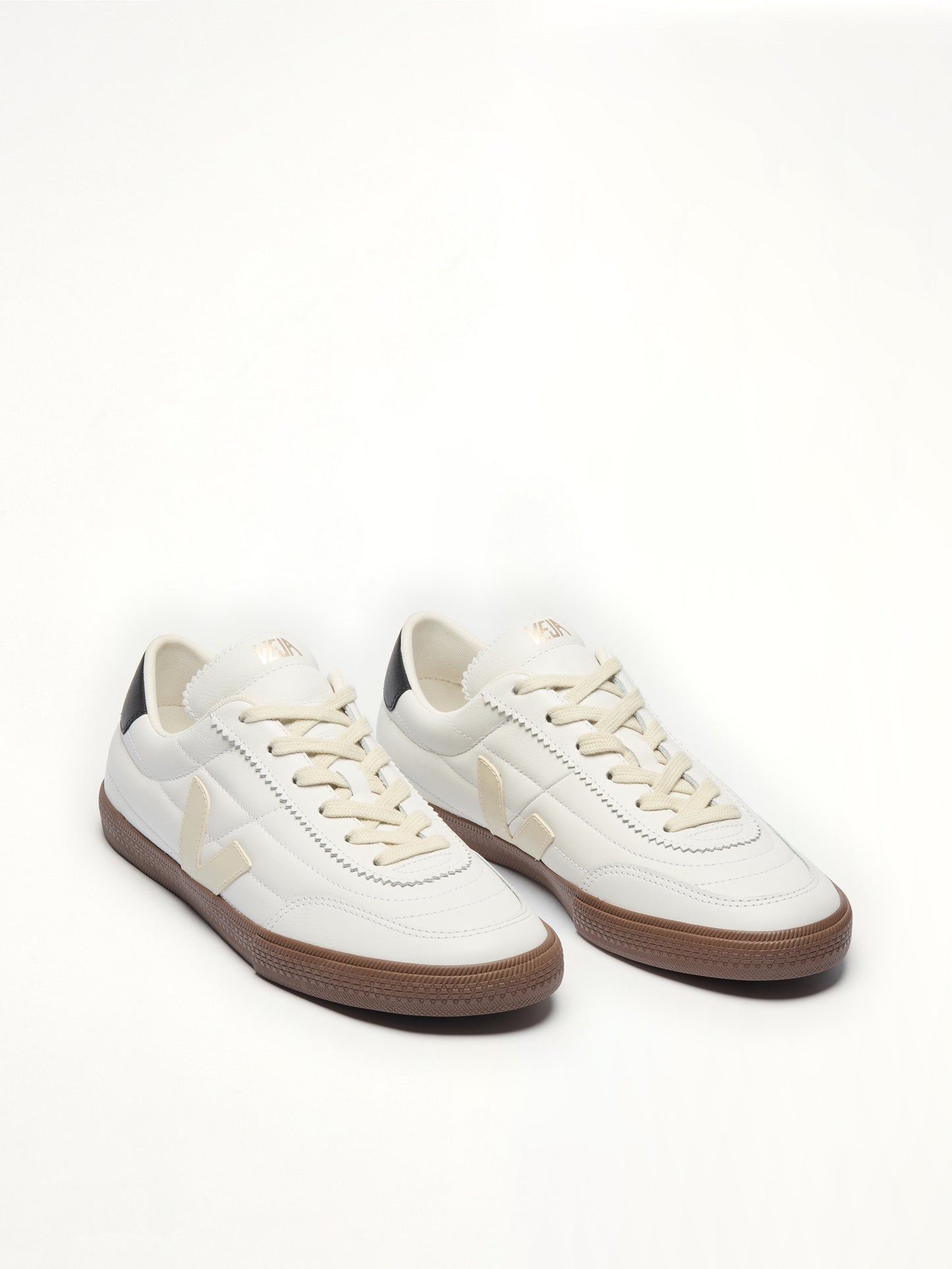 Panenka Sneaker in White/Black/Bark