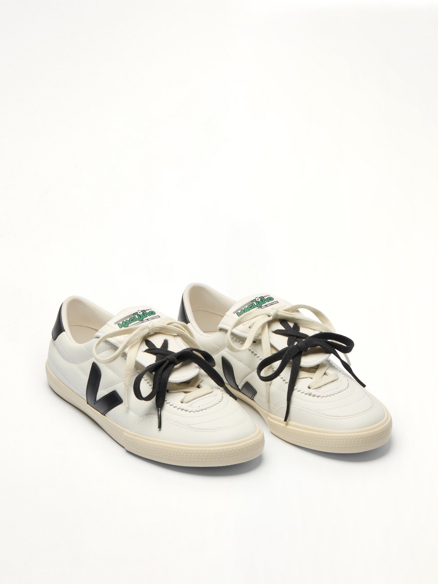 Veja x Magliano Panenka Sneaker in White Front View | VEJA