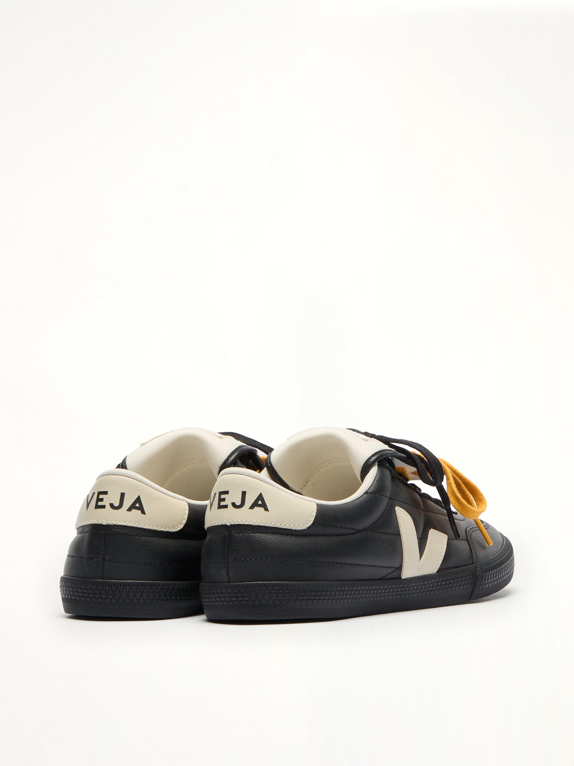 VEJA Veja x Magliano Panenka Sneaker in Black Back View from MARAIS