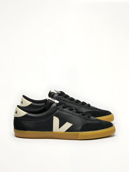 Volley Sneaker in Black/Pierre