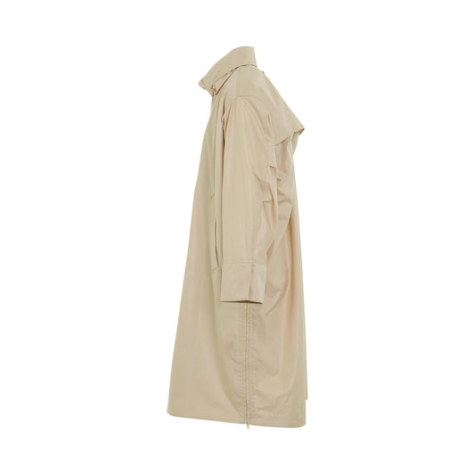 Oversize Coat in Beige