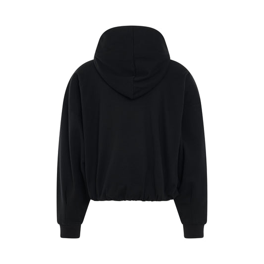 Loose Fit Hoodie in Black