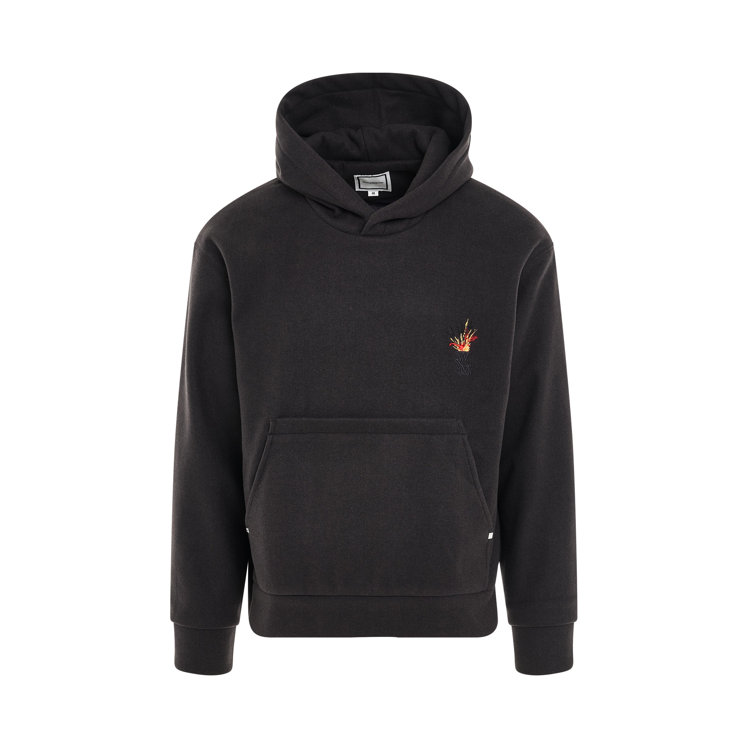 Volcano Logo Hoodie in Grey