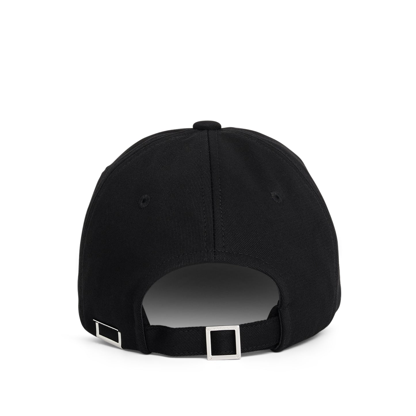 Irridecent Logo Cap in Black