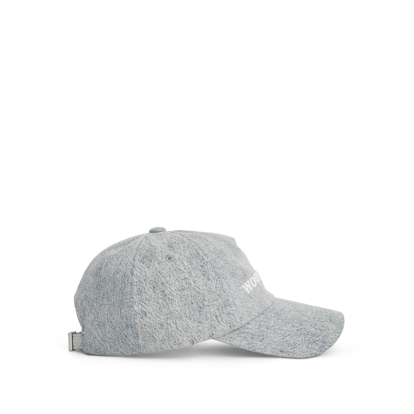 Faded Denim Cap in Blue