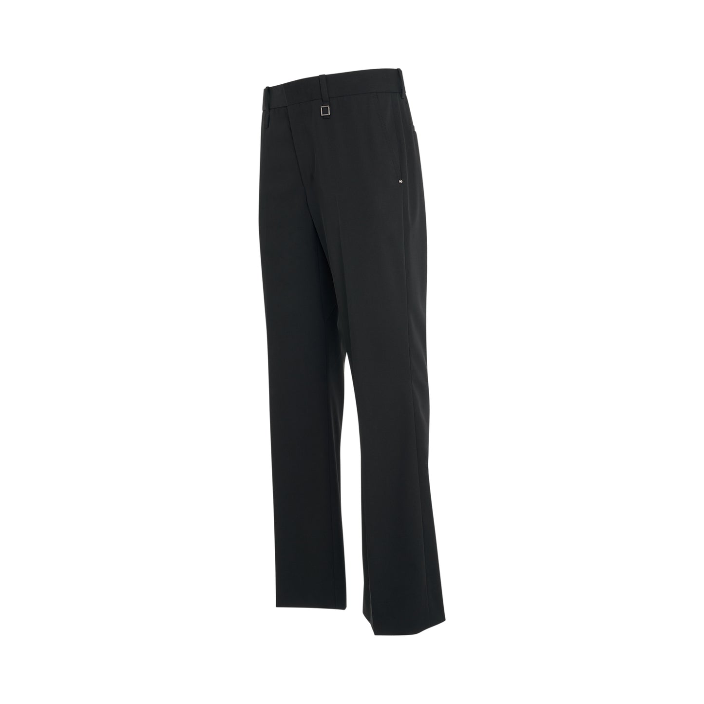 Flared Suit Pants in Black