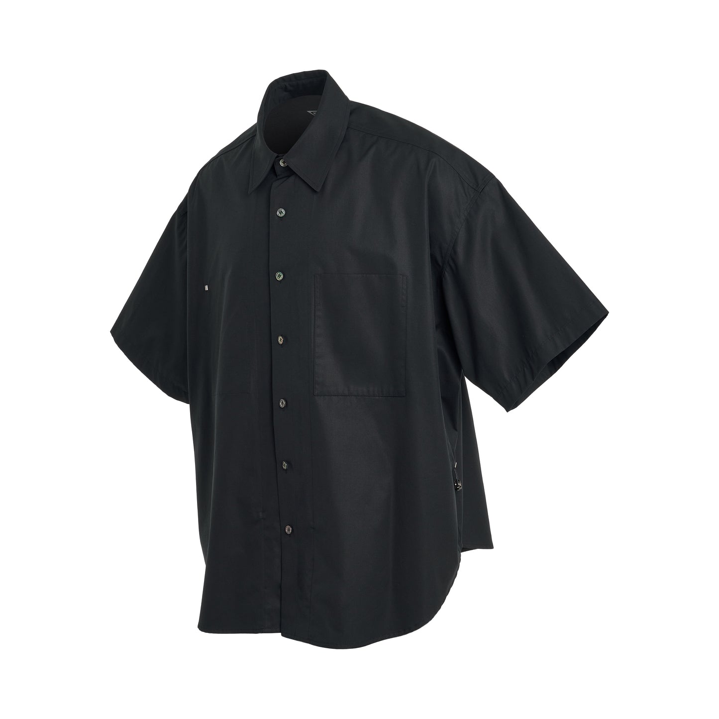 Shapeshifting Short Sleeve Shirt in Black