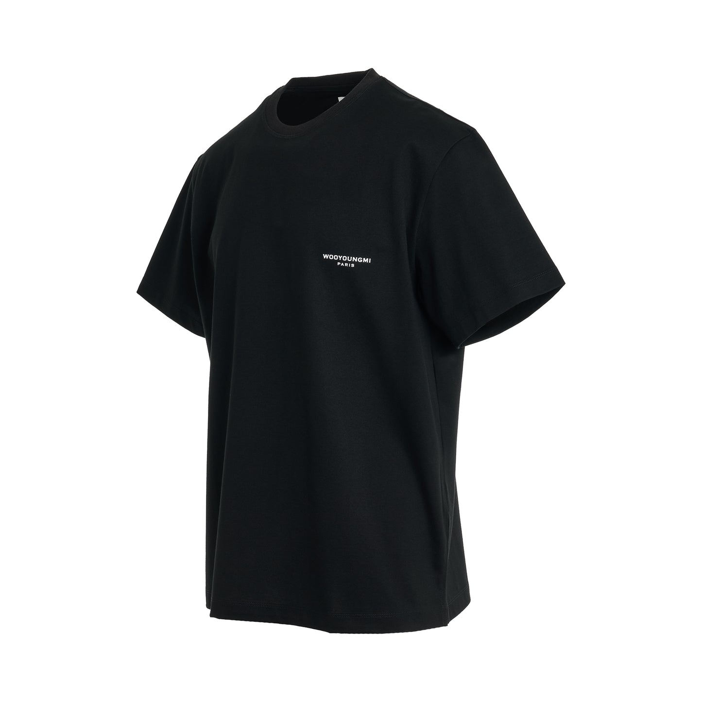 Square Patch Logo T-Shirt in Black