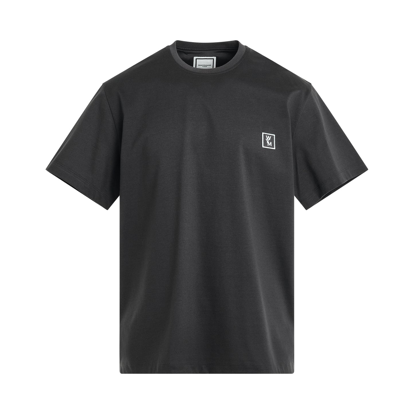 WYM Patch Logo T-Shirt in Grey