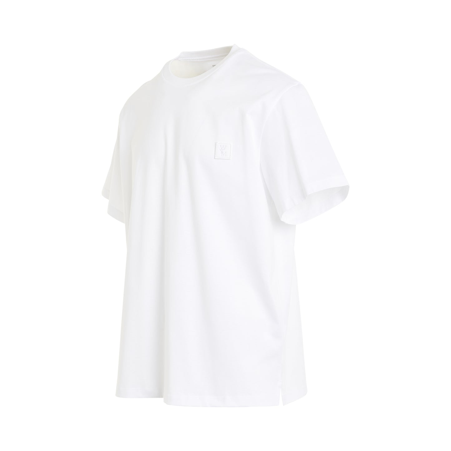 Irridecent Back Logo T-Shirt in White