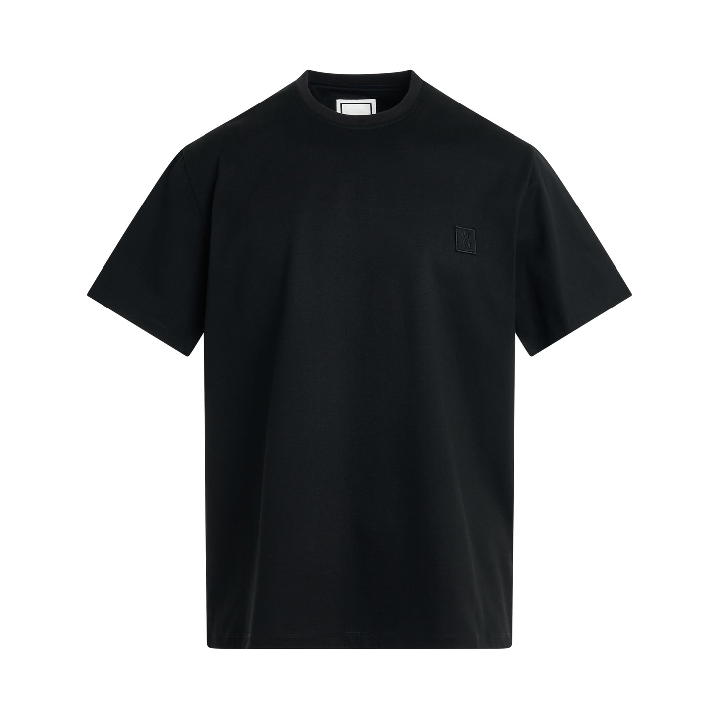 Irridecent Back Logo T-Shirt in Black