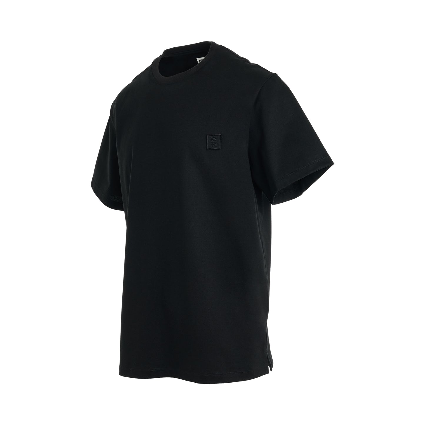 Irridecent Back Logo T-Shirt in Black