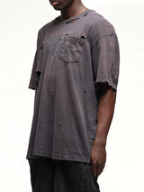 Reworked Work T-Shirt in Black
