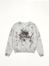 Wald Graphic Sweatshirt in Grey