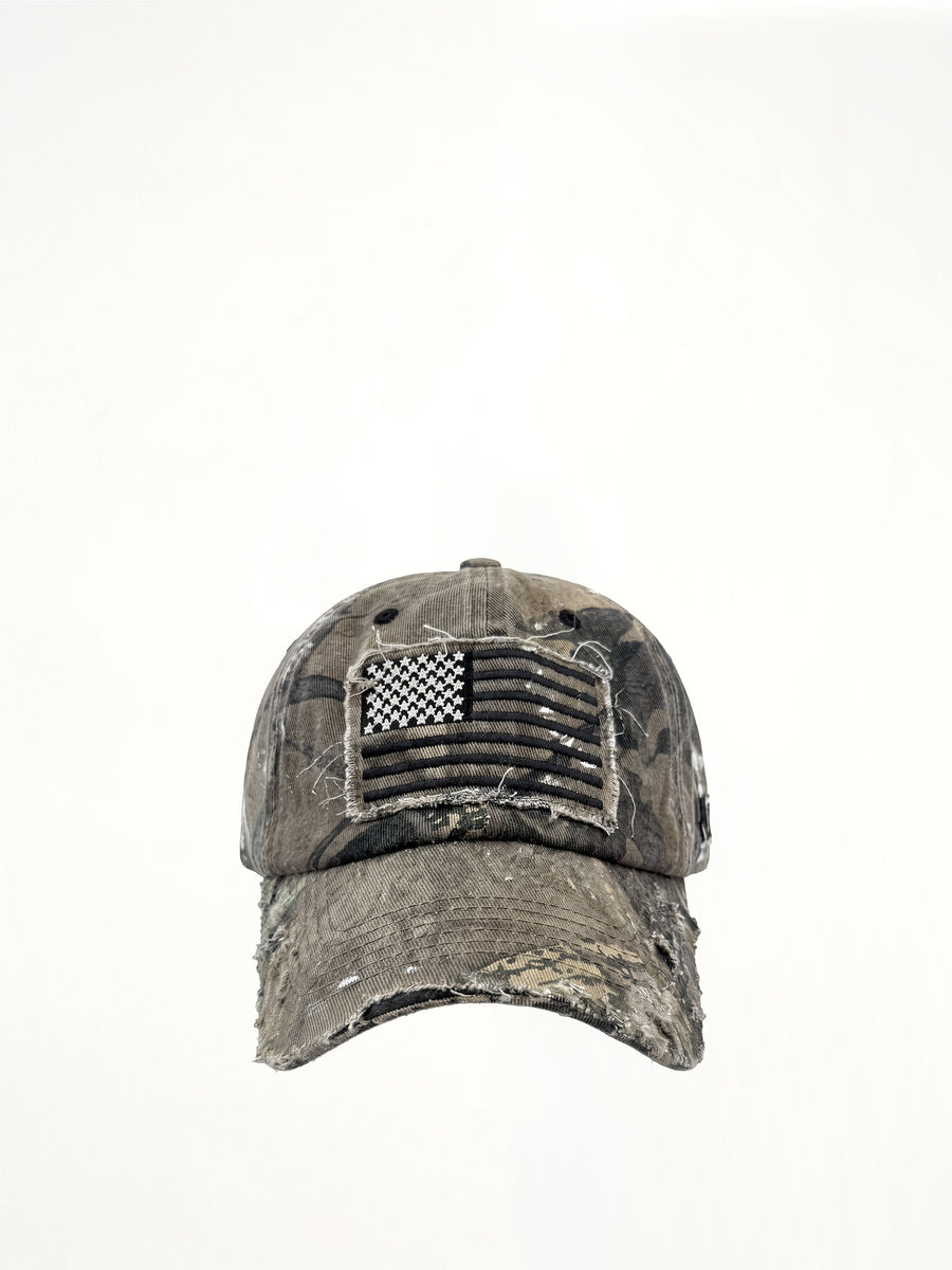 Wald Flag Camo Cap in Camo