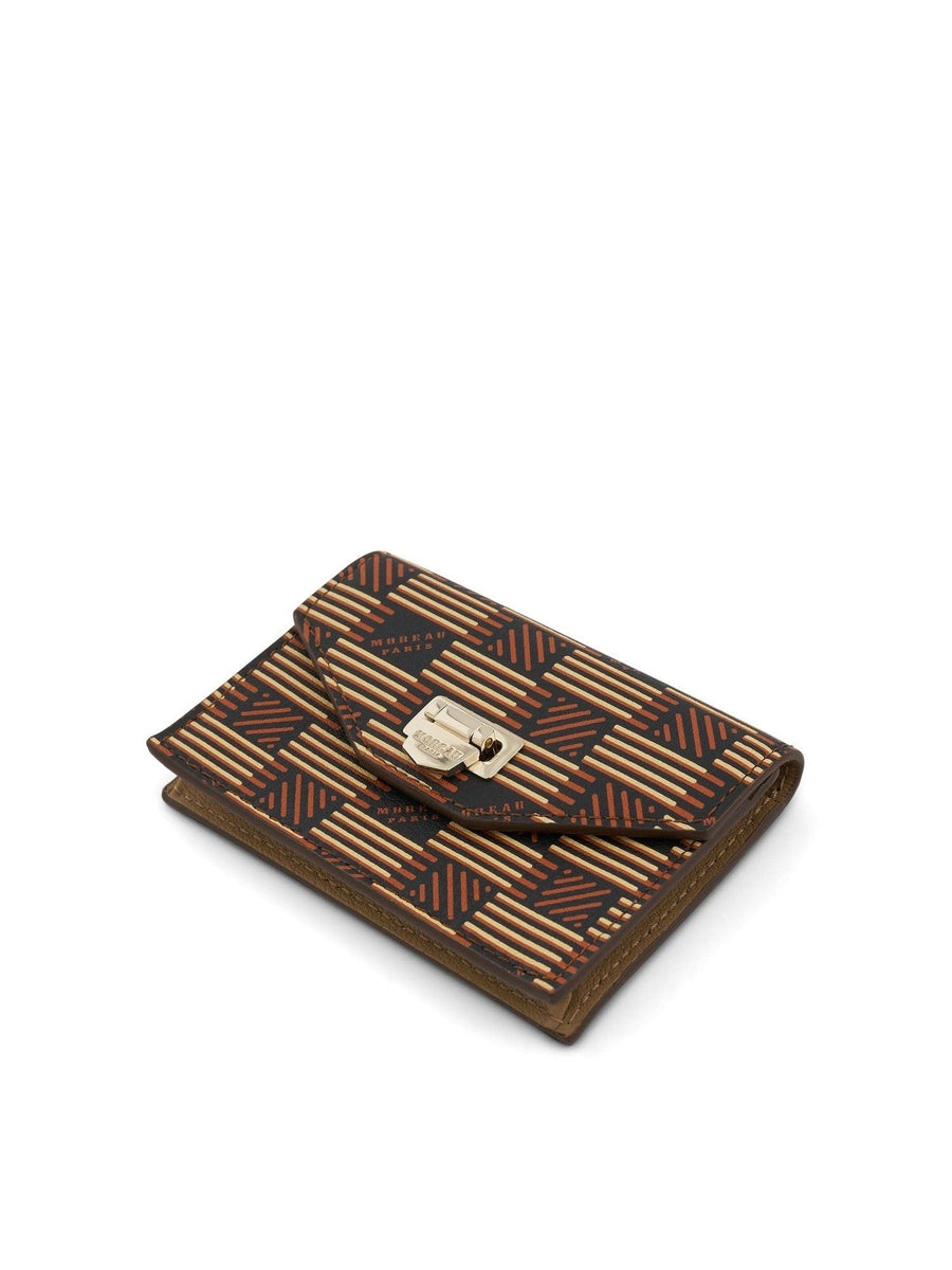 Flap Wallet with Gusset in Classic
