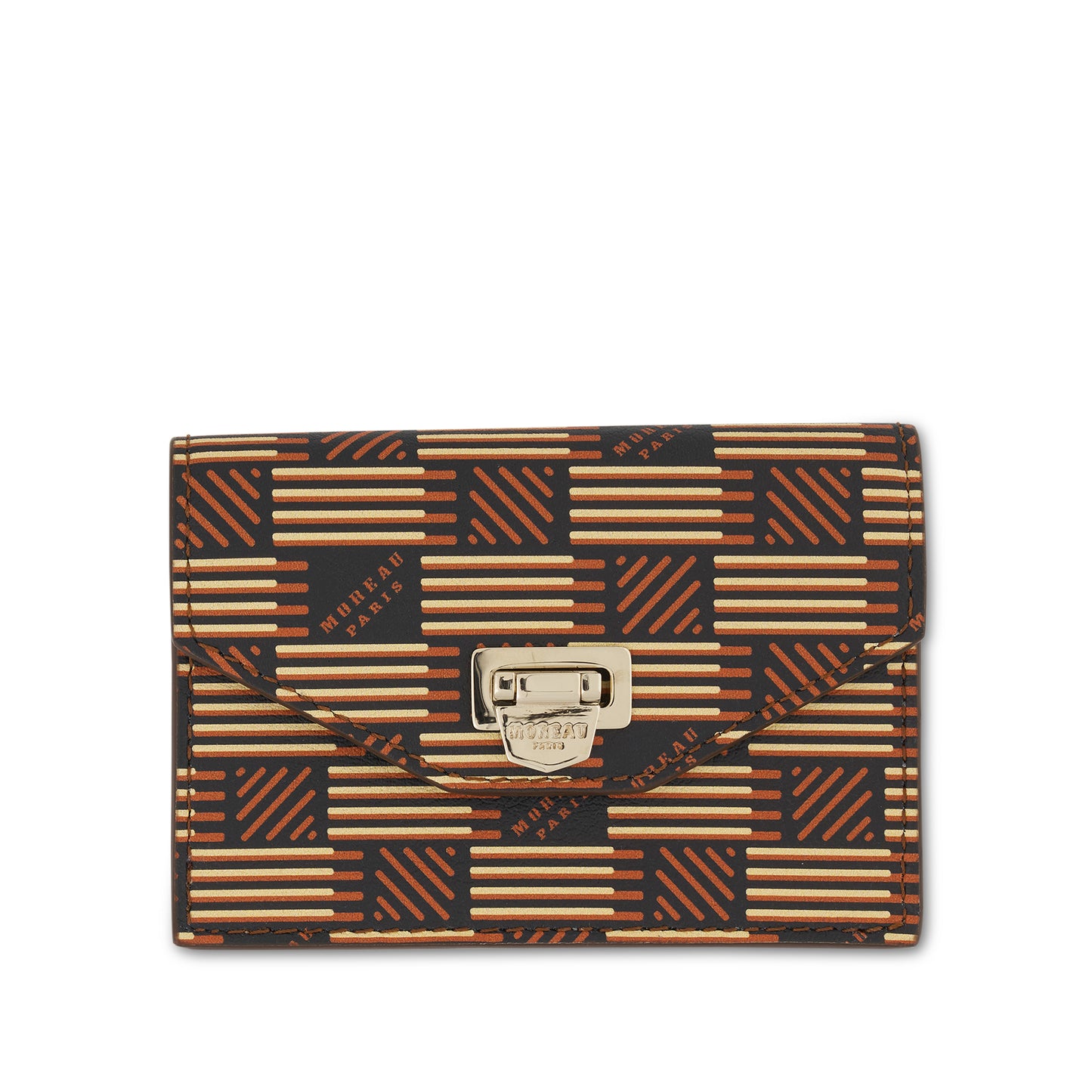 Flap Wallet with Gusset in Classic