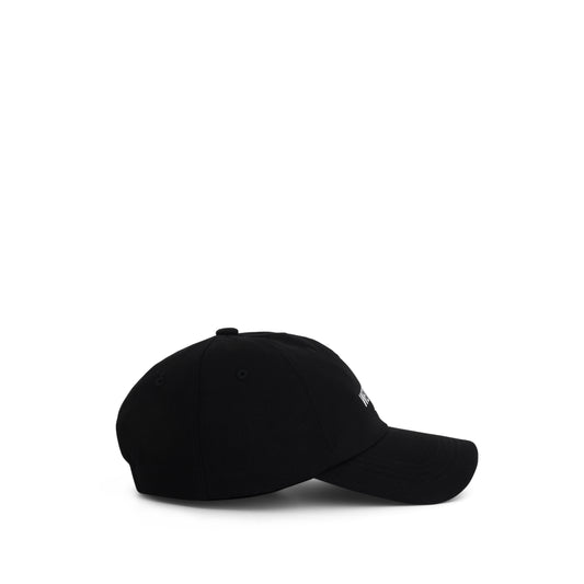 Basic 1506 Logo Cap in Black