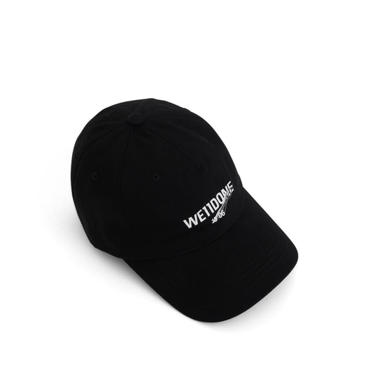 Basic 1506 Logo Cap in Black