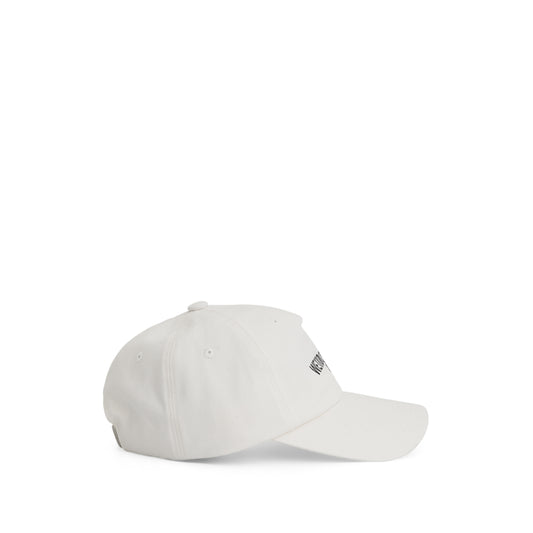 Basic 1506 Logo Cap in White