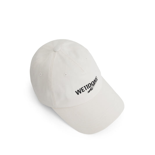 Basic 1506 Logo Cap in White