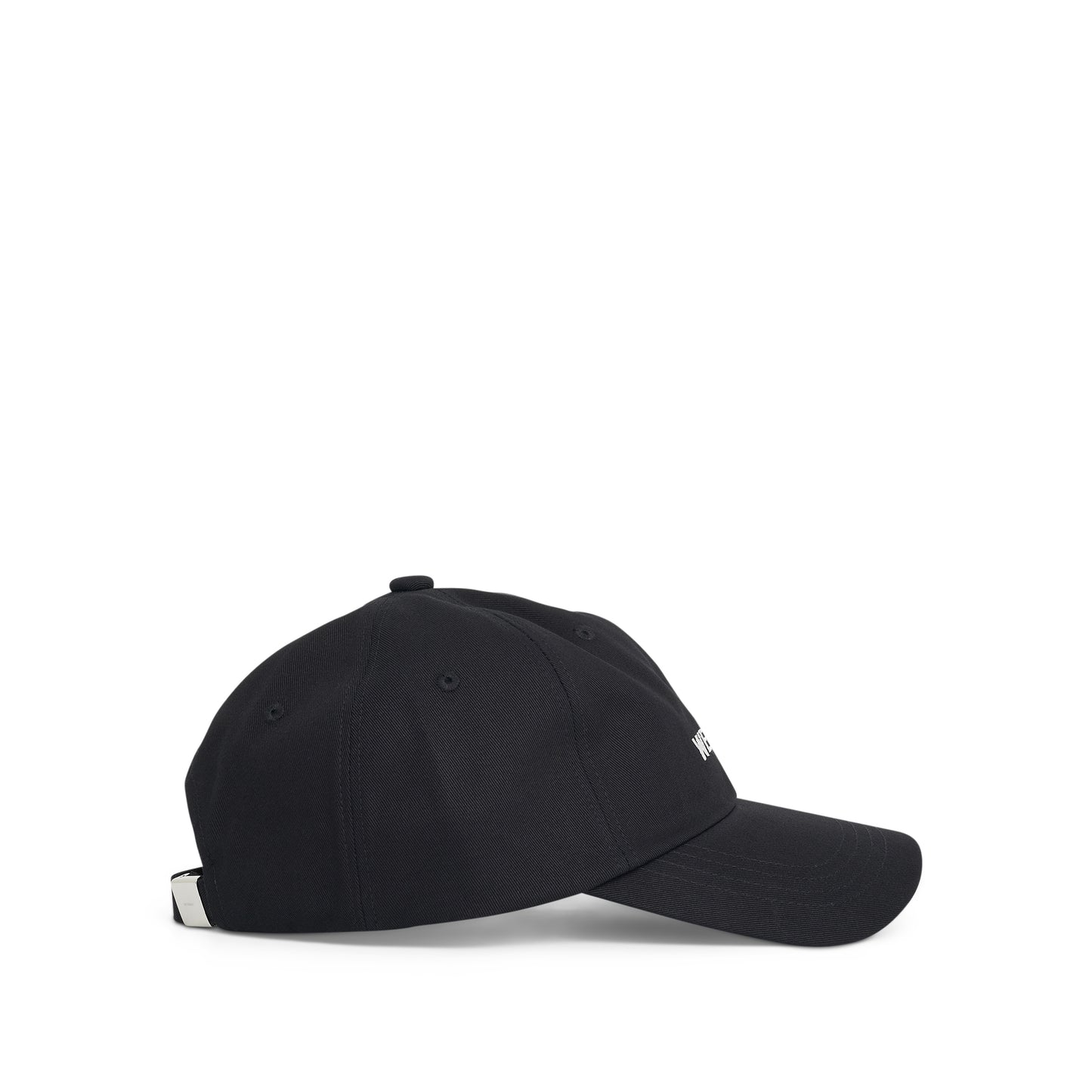 Basic Small Logo Cap in Black