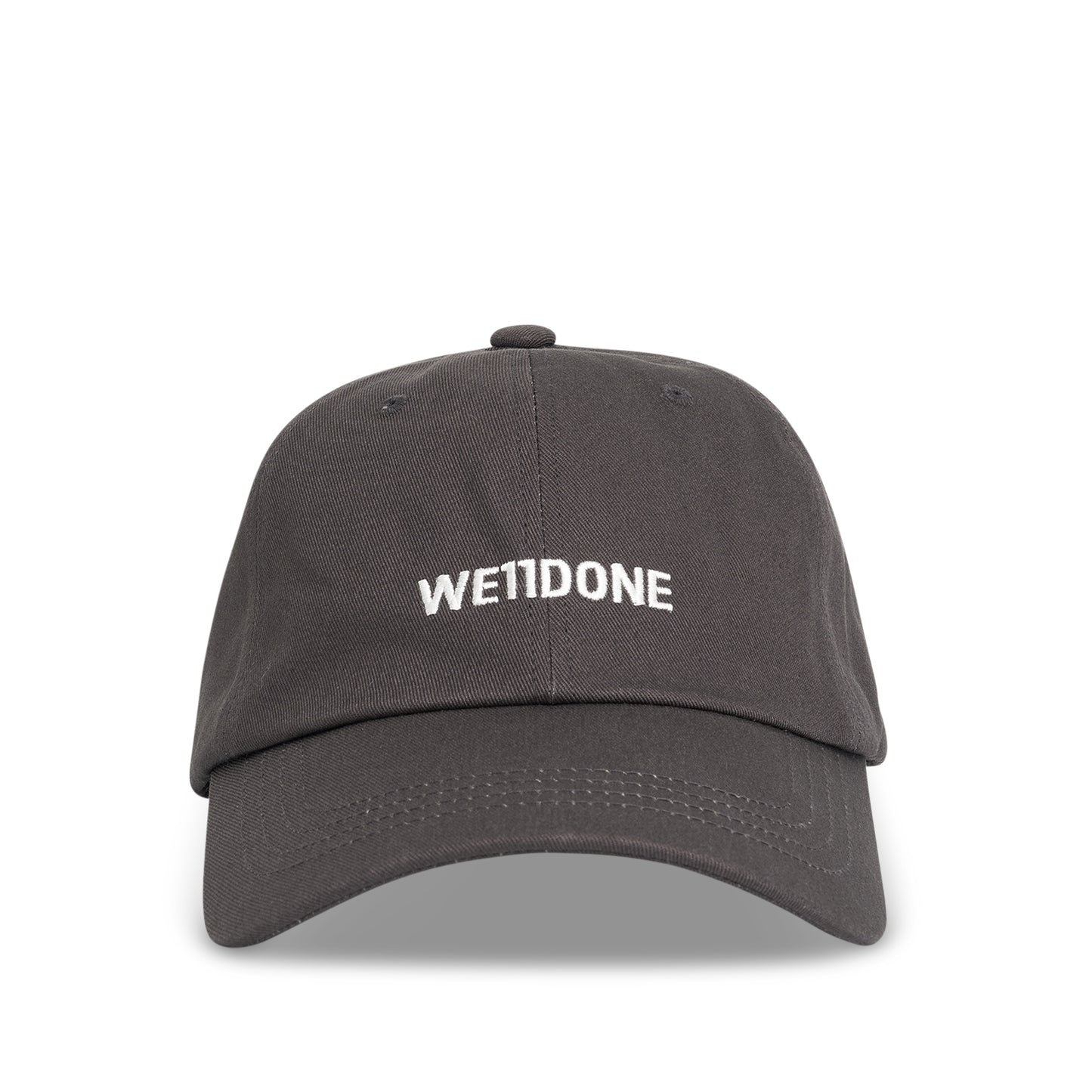 Basic Small Logo Cap in Charcoal