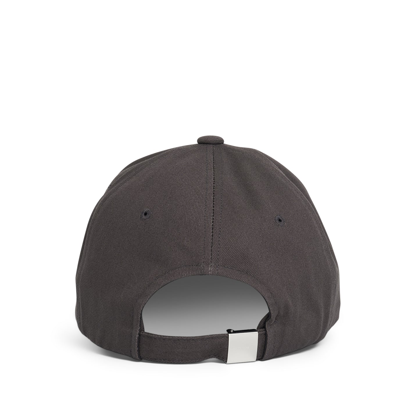 Basic Small Logo Cap in Charcoal