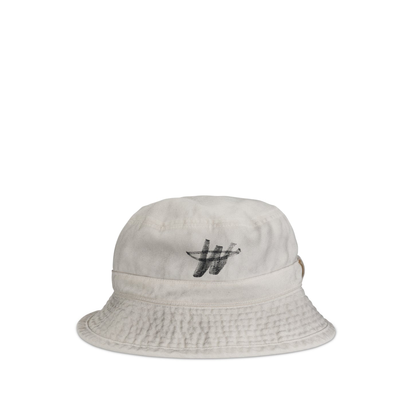 WD One Logo Bucket Hat in White