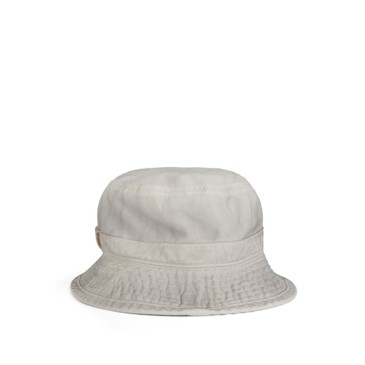 WD One Logo Bucket Hat in White