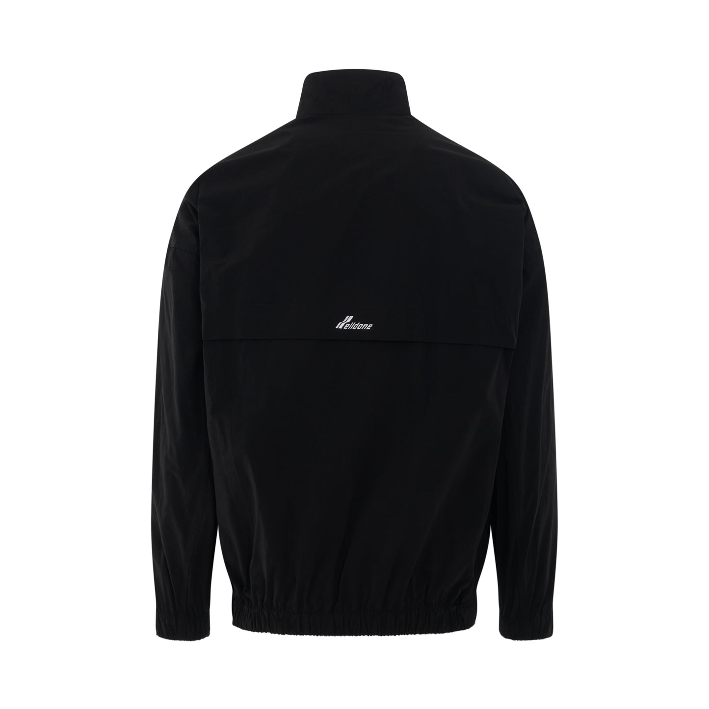 Washed Light Windbreaker in Black