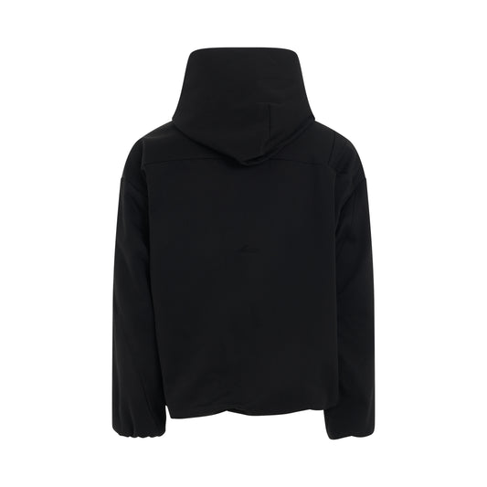 Twisted Hoodie in Black