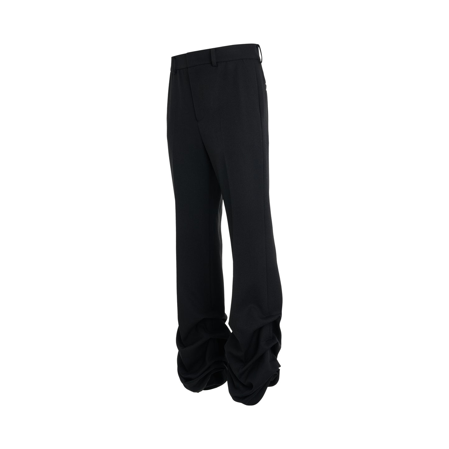 Wave Bootcut Pants in Black