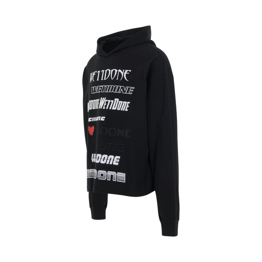 Love Logo Hoodie in Black