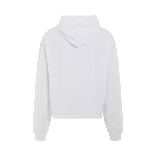 Love Logo Hoodie in White