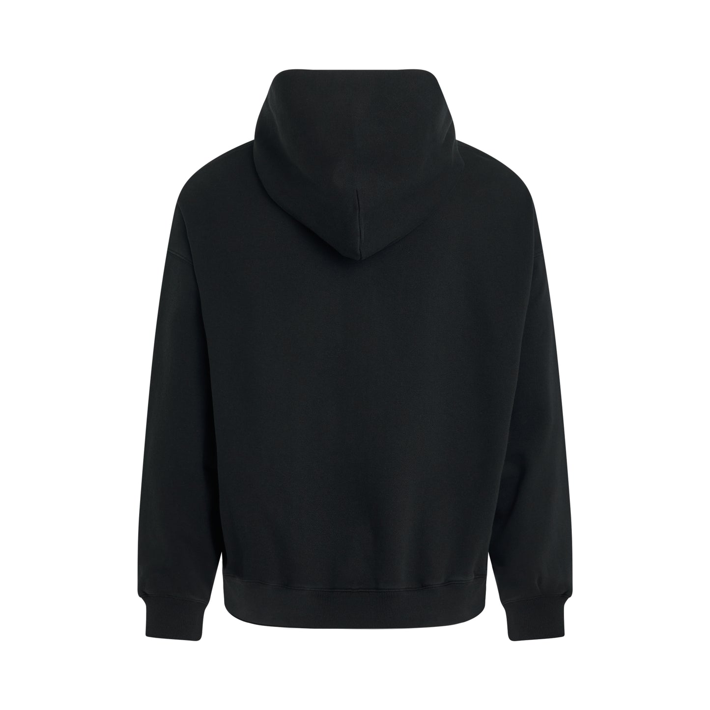 Flare Zip-Up Hoodie in Black