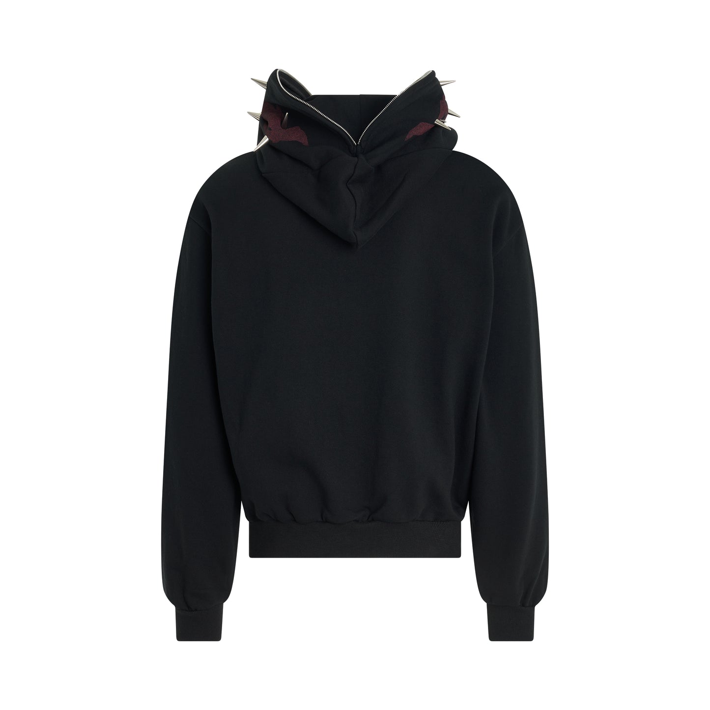 Full Zip-up Hoodie in Black