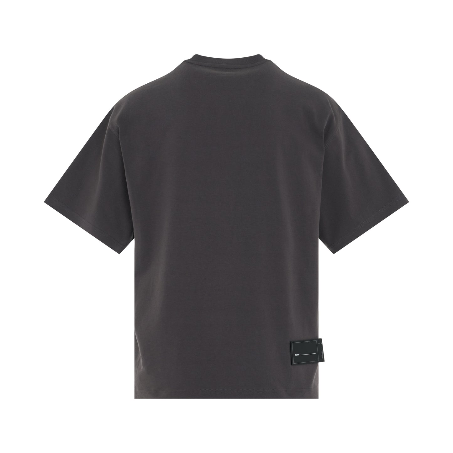 Cotton WD Logo T-Shirt in Charcoal